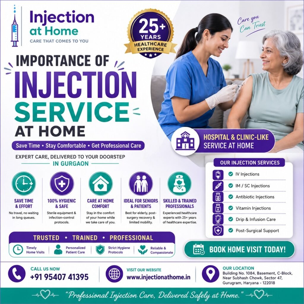 Understanding the Importance of Injection Service at Home